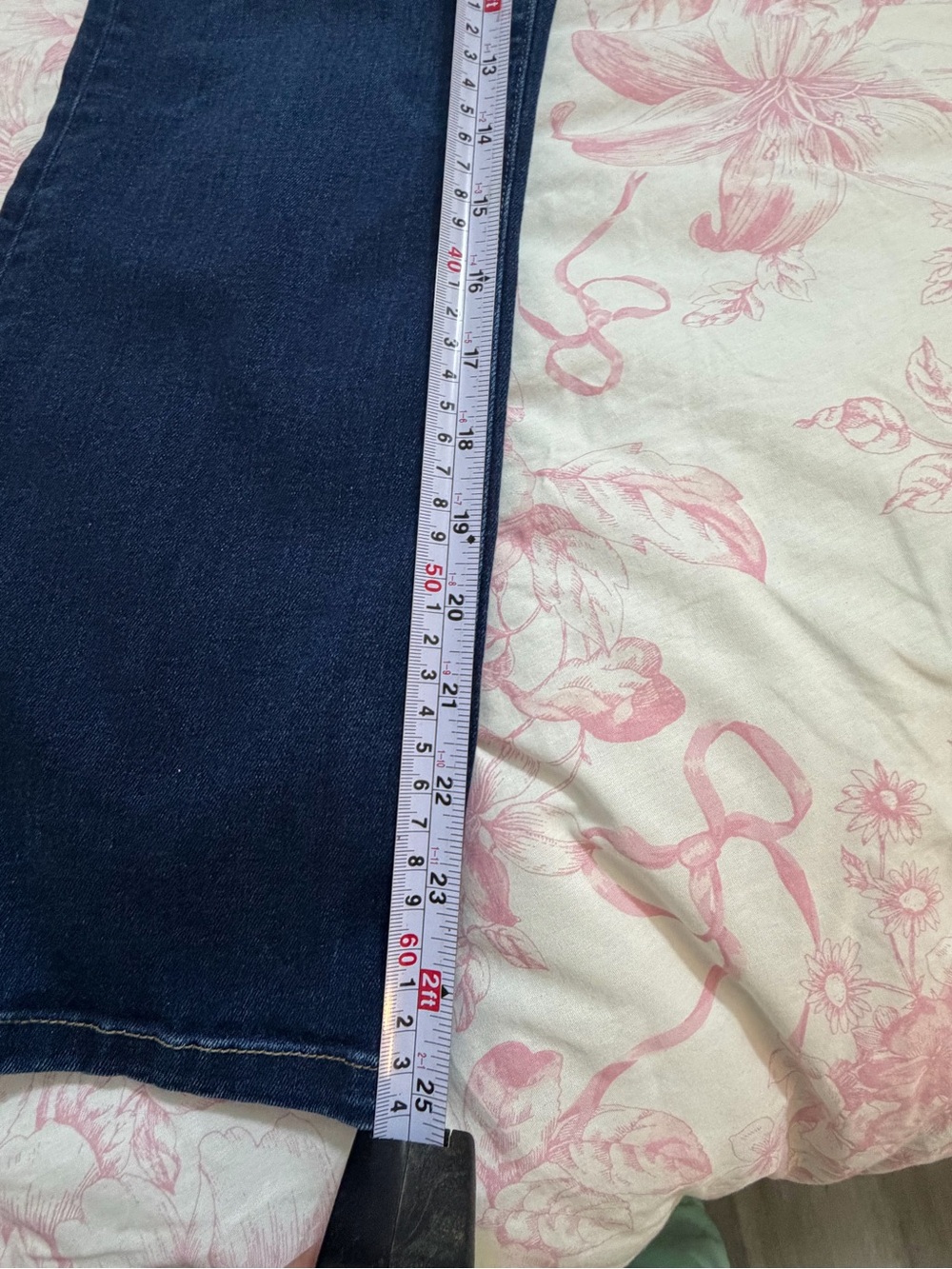 AYR The Stir Slim Straight Jeans High Rise Size 31S - Indigo Blue - Picture 9 of 11
